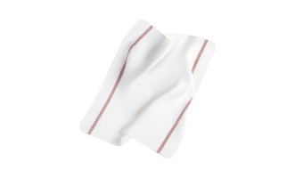 Carolina Napkin White Red