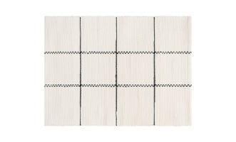 Joana Placemat White-Black