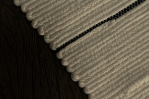 Joana Placemat White-Black