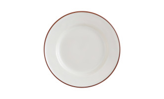 Salad/Dessert Plate Beja White-Red 22,6 cm