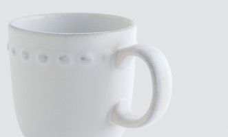 Pearl Mug cloud white 370 ml