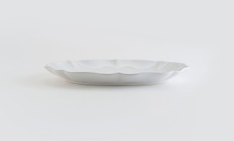 Rosa Oval Platter cloud white 40 cm