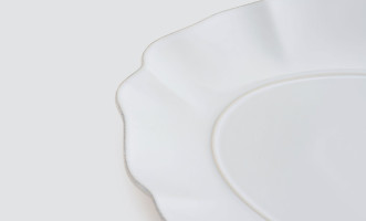 Rosa Oval Platter cloud white 40 cm