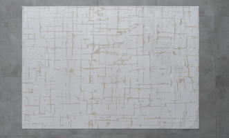Tile Beige Carpet 240x340 cm