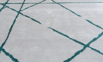 Illusion Beige/Green Carpet 160x230 cm