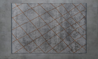 Grid Terra Carpet 240x340 cm