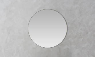 Stella Round Mirror Brass Finish d120 cm