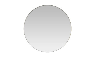 Stella Round Mirror Brass Finish d100 cm