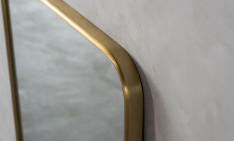 Walker Mirror Brass Finish M