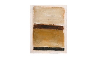 Ochre Square Wall Decoration