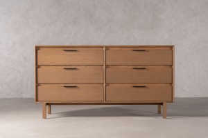 JP Line 6.0 6 Drawer Chest Light Finish