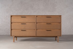 JP Line 6.0 6 Drawer Chest Light Finish