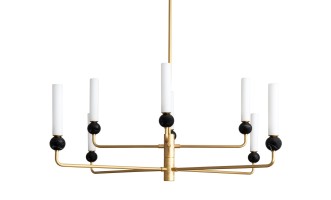 Paula Pendant Lamp / brass