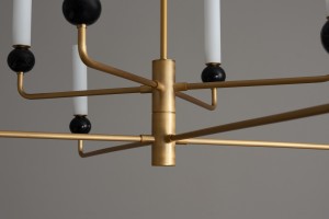 Paula Pendant Lamp / brass