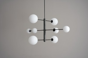 Orbit Pendant Lamp / dark bronze