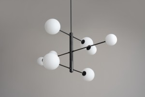 Orbit Pendant Lamp / dark bronze