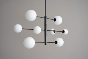 Orbit Pendant Lamp / dark bronze