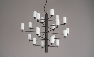 Space Pendant Lamp / dark bronze