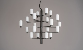 Space Pendant Lamp / dark bronze