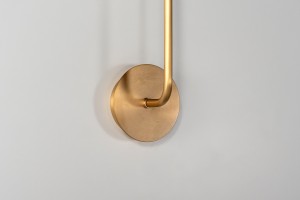 Paula Wall Lamp large / brass