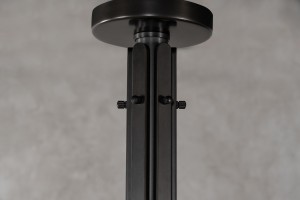 Scoop Chandelier Dining / dark bronze