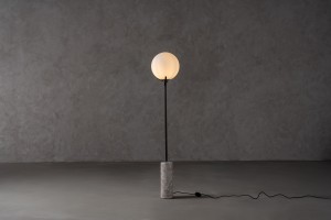 Scoop Floor Lamp / dark bronze