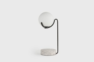 Scoop Table Lamp / dark bronze