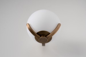 Scoop Wall Lamp / dark brass