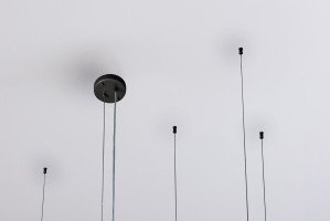 Scoop Largest Chandelier D2300xH470 / dark bronze