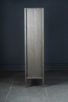 City Showcase with 2 Glass Doors (Color: Oak gray (veneer))