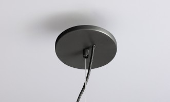Celine Small Grey Pendant Lamp