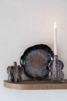Naga Candleholder Brown