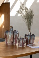 Naga Vase Rusty Brown M
