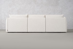 Monterey Sofa with Ottoman (Fabric Leigh col.101)