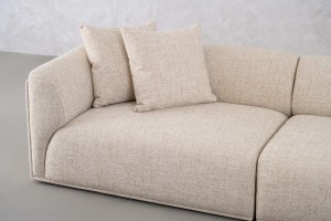 TILDA 4-Seater Sofa 262x99x68 (fabric FIELD 130)
