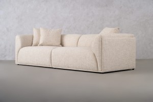 TILDA 4-Seater Sofa 262x99x68 (fabric FIELD 130)