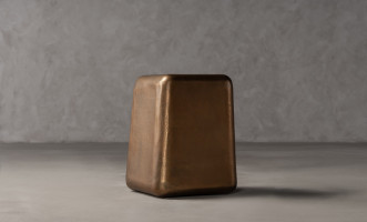 Mys Side Table Antic Brass