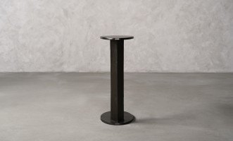 Skiv Side Table Black Graphite