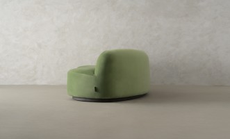 Stella Lounge Sofa Olive Velvet