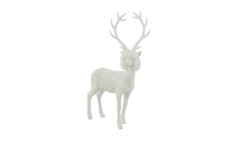 Poly Reindeer White S