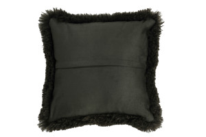 Cushion Square Sheepskin Green