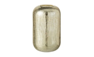 Crackle Hurricane Glass Gold XL