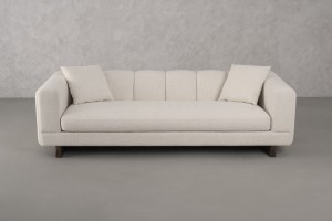 Luxe 3 Seat Sofa (Fabric FLD104)