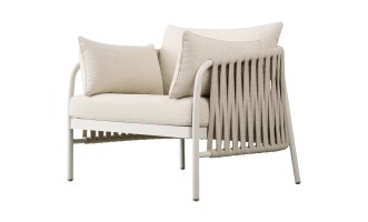 Taormina Light Outdoor Lounge Armchair Haze Sandy