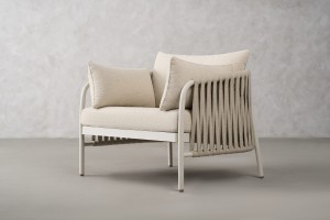 Taormina Light Outdoor Lounge Armchair Haze Sandy