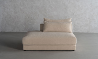 Narvik Soft Feather Ottoman Section Sofa Left Arm (a2267 col.8a)
