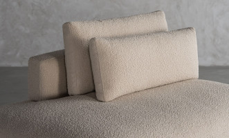 Narvik Soft Feather Ottoman Section Sofa Left Arm (a2267 col.8a)