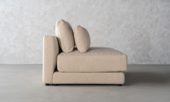 Narvik Soft Feather Ottoman Section Sofa Right Arm (a2267 col.8a)