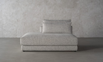 Narvik Soft Feather Ottoman Section Sofa Left Arm (g208 col.7a)