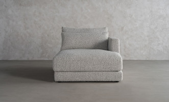 Narvik Soft Feather Canape Lounge Sofa Right Arm (g208 col.7a)